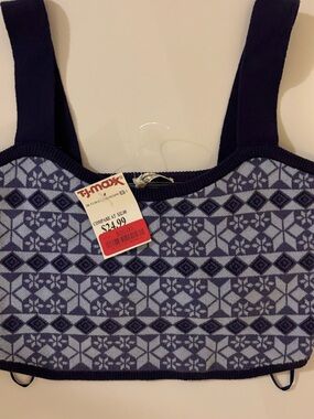 Free people crop  top small NWT